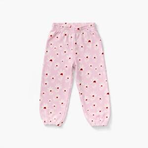 NEW LEWIS girl's flower field & peony sweatpants in pink